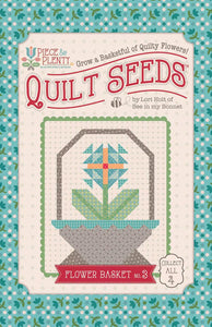 Riley Blake Designs Lori Holt Piece & Plenty Quilt Seeds Flower Basket No. 3 ST-39782