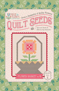 Riley Blake Designs Lori Holt Piece & Plenty Quilt Seeds Flower Basket No. 4 ST-39783