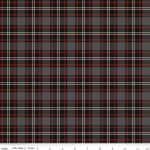 Riley Blake Designs Pine Grove Plaid Black C15935-BLACK
