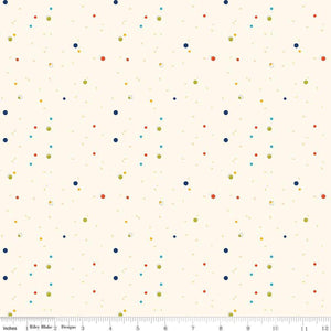 Riley Blake Designs Pop 'n Play Confetti  Yellow C15724-LECREME