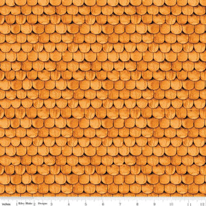 Riley Blake Designs Pumpkin Patch Raise the Rooftop Orange C14577-ORANGE