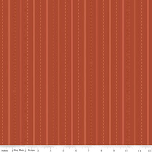 Riley Blake Designs Route 66 Road Stripes Rust C15014-RUST