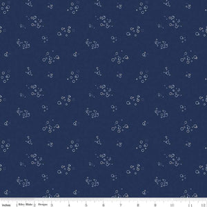 Riley Blake Designs Yacht Club Bubbles Navy C15926
