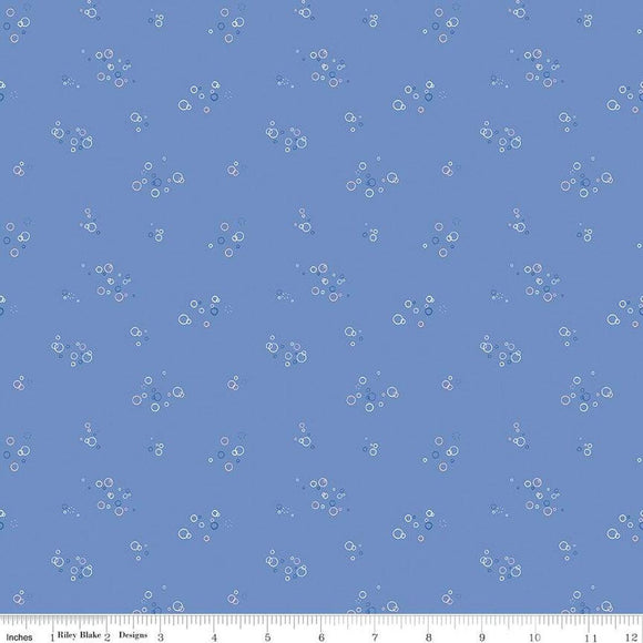 Riley Blake Designs Yacht Club Bubbles Sky C15926