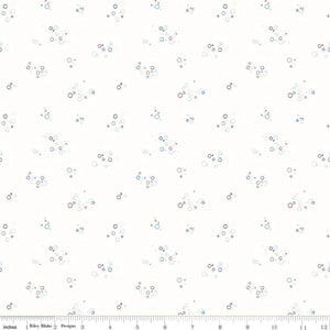 Riley Blake Designs Yacht Club Bubbles White C15926