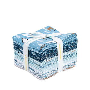 Riley Blake Winter Magic Fat Quarter Bundle 21 assorted  pieces measuring 18x22" each FQ-16360-21