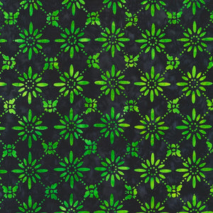 Robert Kaufman Fabrics Bees and Flowers Batiks Jade AMD-22517-51