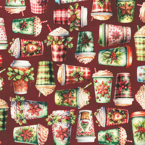Robert Kaufman Fabrics Frosted Red SRKD-23207-3