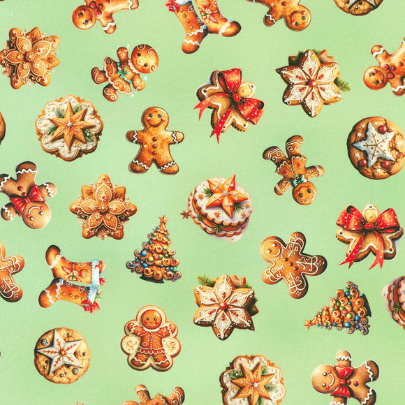 Robert Kaufman Fabrics Frosted Sage SRKD-23205-34