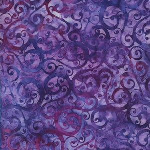 Robert Kaufman Fabrics Graceful  Batik  Magenta AMD-22483-6