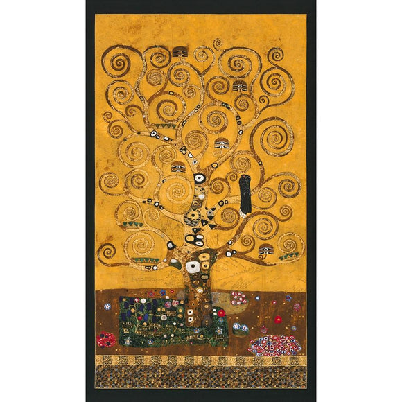 Robert Kaufman Fabrics Gustav Klimt Panel 24