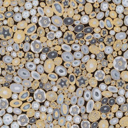 Robert Kaufman Fabrics Gustav Klimt SRKM-17183-12 Grey