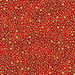 Robert Kaufman Fabrics Holiday Charms 19952-3 Red