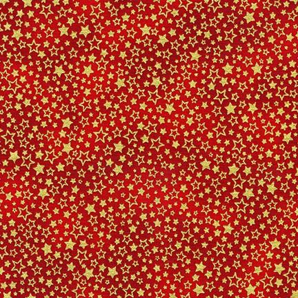 Robert Kaufman Fabrics Holiday Charms 19952-3 Red
