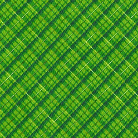 Robert Kaufman Fabrics Holiday Charms Green SRKM-20968-7