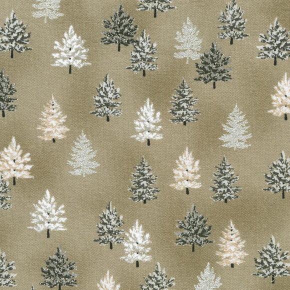 Robert Kaufman Fabrics Holiday Charms Taupe 21620-160