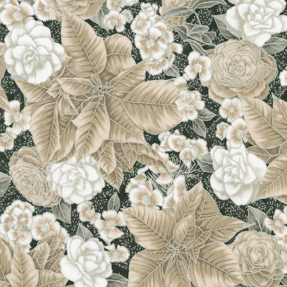 Robert Kaufman Fabrics Holiday Flourish- Peppermint Twist SRKM-22946-304 Shadow