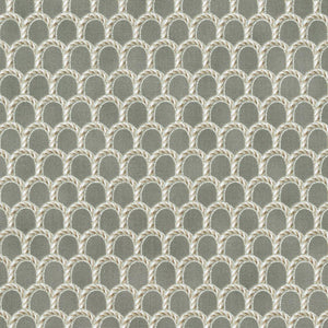 Robert Kaufman Fabrics Holiday Flourish- Peppermint Twist SRKM-22952-183 Pewter