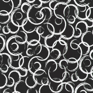 Robert Kaufman Fabrics Inkwell Black  SRK-23180-2