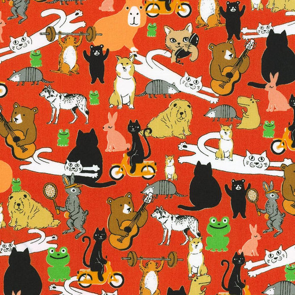 Robert Kaufman Fabrics Musings SB-850417D1-4 Red