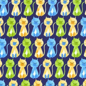Robert Kaufman Fabrics Musings SB-850418D1-4 Navy