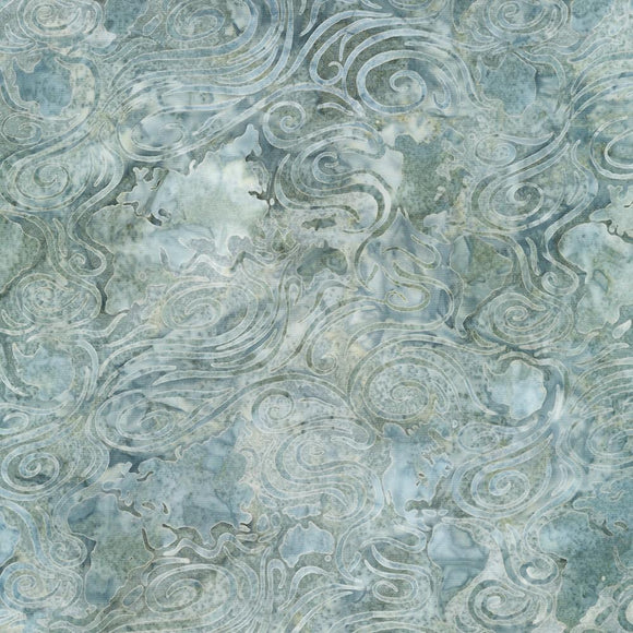 Robert Kaufman Fabrics Orbital  Sunrise Batik  Overcast  AKW-22534-435