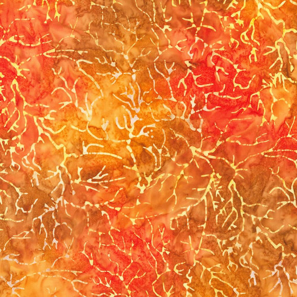 Robert Kaufman Fabrics Orbital  Sunrise Batik  Sunburst  AKW-22535-209