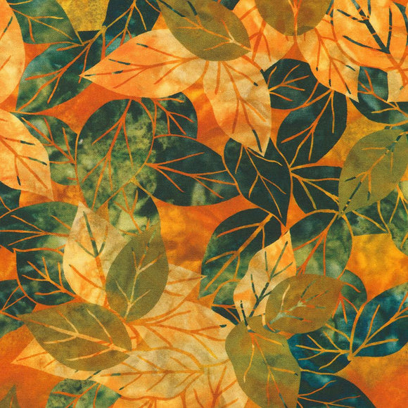 Robert Kaufman Fabrics Potpourri Pumpkin  SRKD-23230-148