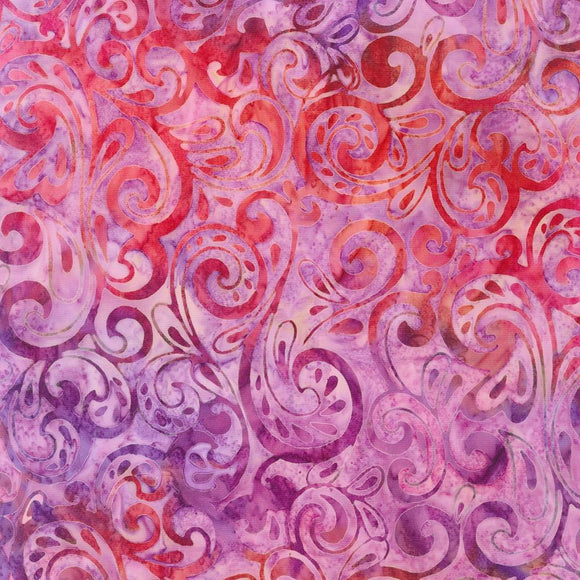 Robert Kaufman Fabrics Rouge Batik  Magenta AMD-22358-109