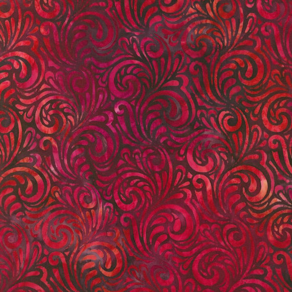 Robert Kaufman Fabrics Rouge Batik  Wine AMD-22360-280