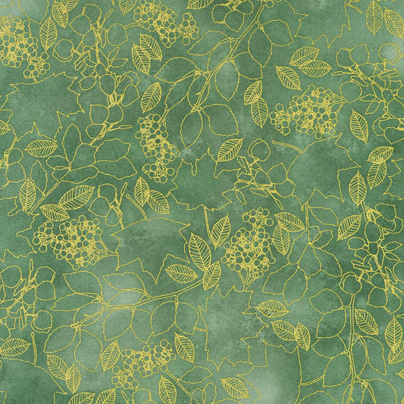 Robert Kaufman Fabrics Warm Welcome Eucalyptus  AWHDM-22967-385