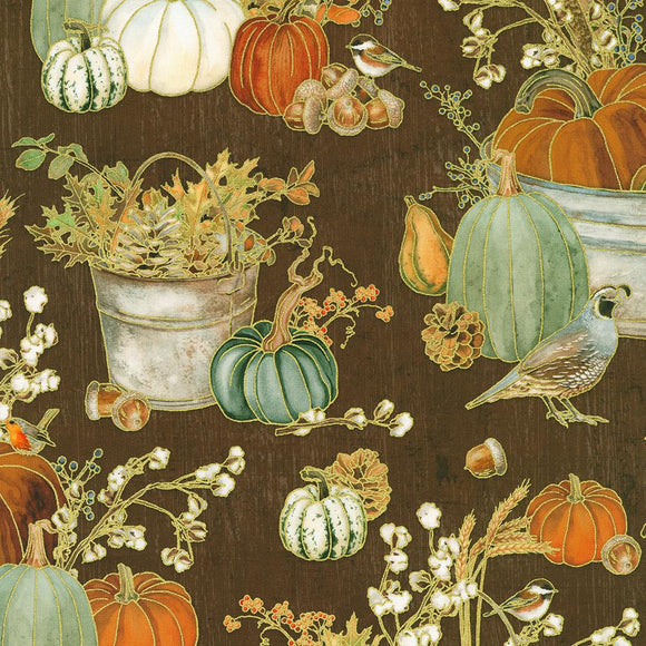 Robert Kaufman Fabrics Warm Welcome Walnut AWHDM-22961-323