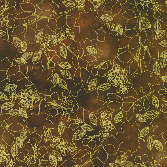 Robert Kaufman Fabrics Warm Welcome Walnut  AWHDM-22967-323