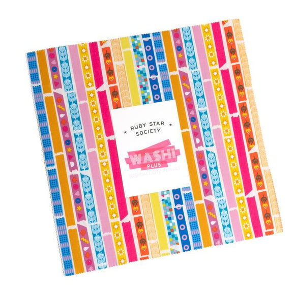 Ruby Star Society Washi Plus Layer Cake 42 assorted pieces measuring 10