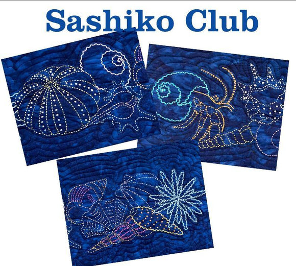 Sashiko Club Date: November  12, 2025  Time: 9:30am-12:30 pm