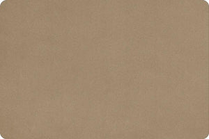Shannon Fabrics Solid Cuddle 3 Simply Taupe 58"/60" wide