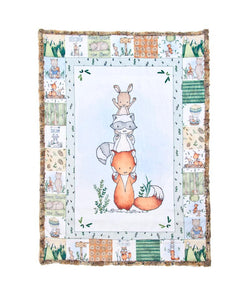 Shannon Fabrics Tiny Tails Cuddle® Kit Timber Grove Finished Size 29"x41"