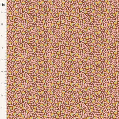 Tilda Fabrics Bellflower Mulberry  TIL110135