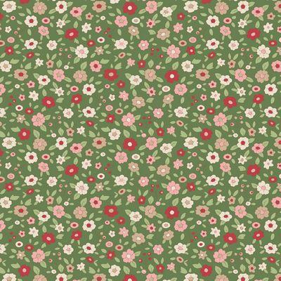 Tilda Fabrics Creating Memories Evie Green TIL130145