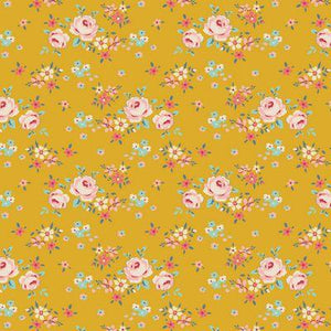 Tilda Fabrics Creating Memories Gracie Yellow TIL130117