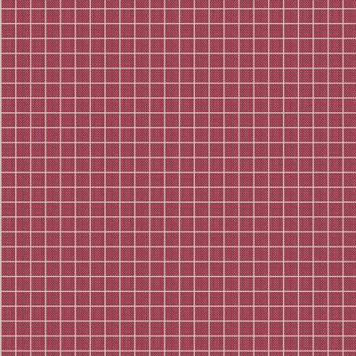 Tilda Fabrics Creating Memories Woven-Plaid Burgundy TIL160086