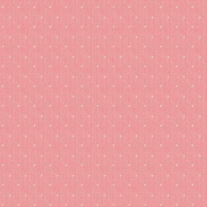 Tilda Fabrics Creating Memories Woven Tinydot  Pink  TIL160061