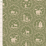 Tilda Fabrics Merry Little Christmas Paperscenes Artichoke  TIL100635