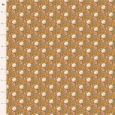 Tilda Fabrics Sanctuary  Cottonfield Ochre   TIL100569-V15