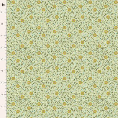 Tilda Fabrics Sanctuary  Daisydream Pistachio  TIL100578-V15