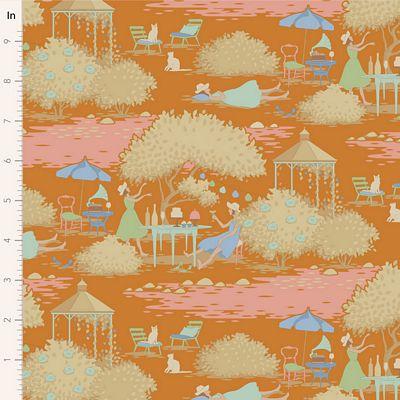 Tilda Fabrics Sunday Brunch Brunch Ginger 100595
