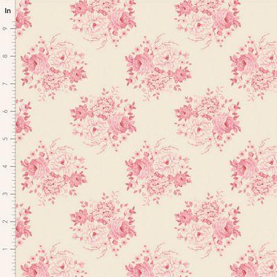 Tilda Fabrics Sunday Brunch Mia Pink 100594
