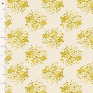 Tilda Fabrics Sunday Brunch Mia Sour Yellow 100587