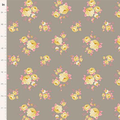 Tilda Fabrics Sunday Brunch Mille Grey 100589