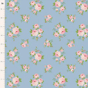 Tilda Fabrics Sunday Brunch Mille Sky 100599